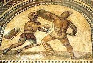 ancient roman colosseum games