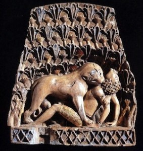  Lioness Attacking a Nubian—8th Century BC