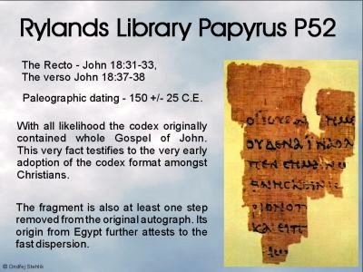 PAPYRUS 98 (P98) (P. IFAO Inv. 237b [+a]) Dating to About 150-175 A.D.,  Which Contains Revelation 1:13–2:1 - Christian Publishing House Blog