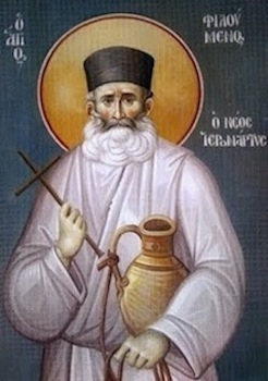 Philoumenous of Cyprus (1913-1979), newly-sainted by the Greek Orthodox Church in Jerusalem