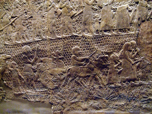 Lachish aka Sennacherib’s relief c. 700 BC—British Museum 